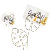 NUOBESTY Gold Stainless Steel Business Card Holder-5