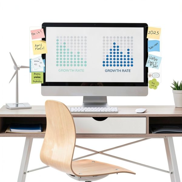 Dollar Boss Transparent Acrylic Monitor Memo Boards-8