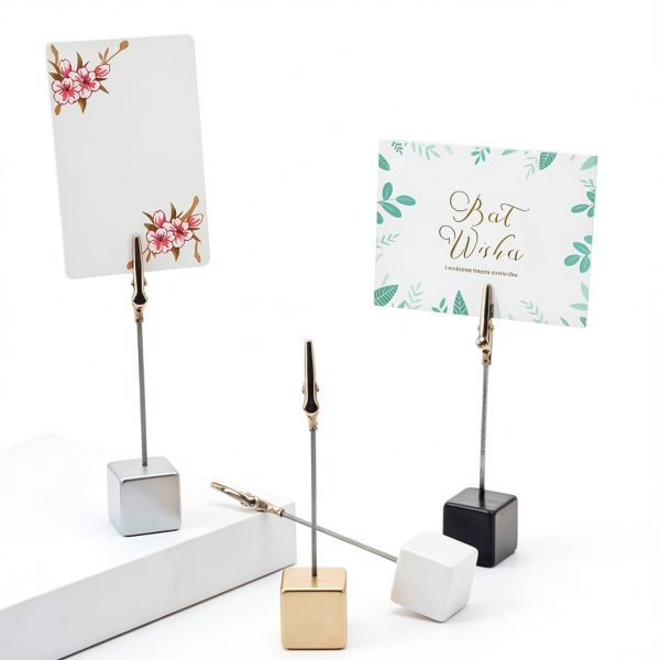 Memo Clip Holder Tustao Metal Desk Organizer-1