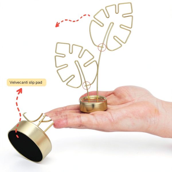 NUOBESTY Gold Stainless Steel Business Card Holder-4