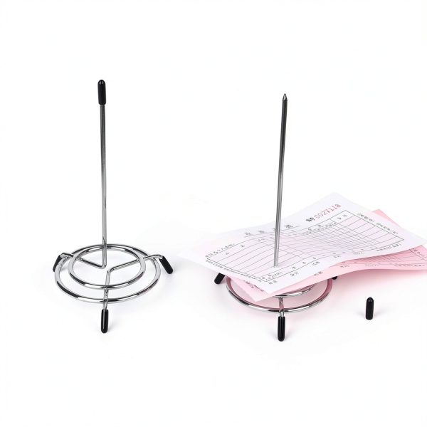 Doweboter Stainless Steel Memo Holder for Office-5