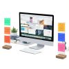 Zovelynta Monitor Memo Board Office Productivity-5