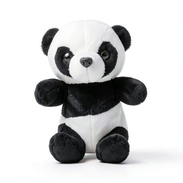 Panda Clip Memo Holder Yiphates Plush Cotton-3