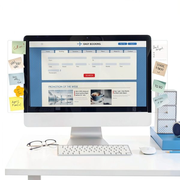 Dollar Boss Transparent Acrylic Monitor Memo Boards-1