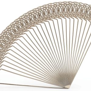 SLSON Office Memo Holders Silver Alloy Steel-0