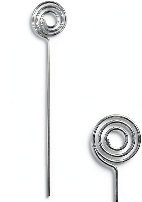 SLSON Office Memo Holders Silver Alloy Steel-2