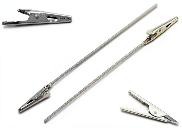 PECULA Office Memo Holders Metal Wire Alligator Clips-1