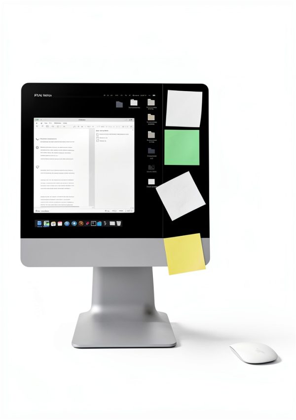 Sorablu Acrylic Memo Holder for Office-4