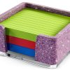 Kucle Sticky Note Holder Acrylic Desk Organizer-0