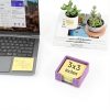 Kucle Sticky Note Holder Acrylic Desk Organizer-1