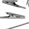 PECULA Office Memo Holders Metal Wire Alligator Clips-2