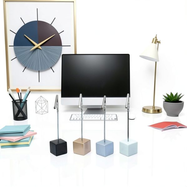 Memo Clip Holder Tustao Metal Desk Organizer-3