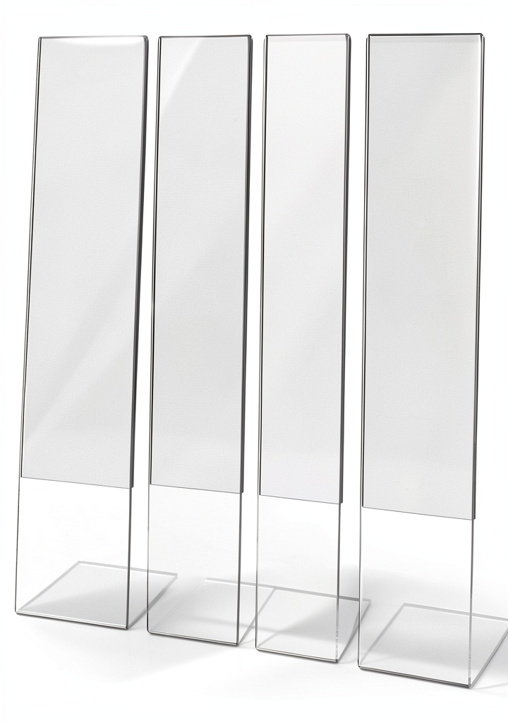 Gelite Acrylic Monitor Memo Board on a desk
