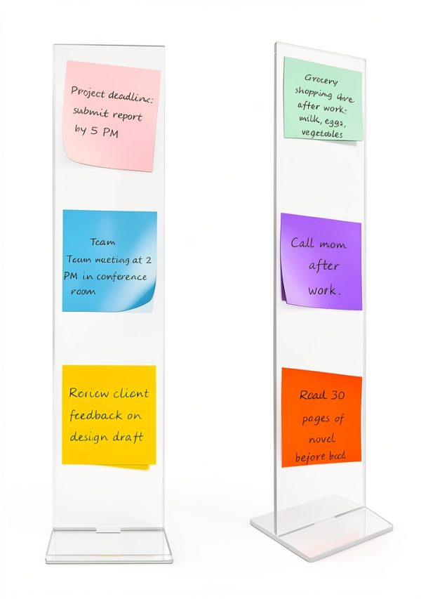 Sorablu Acrylic Memo Holder for Office-0