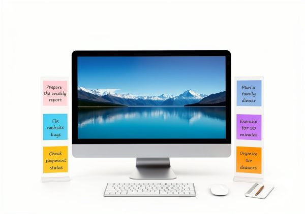 Sorablu Acrylic Memo Holder for Office-3