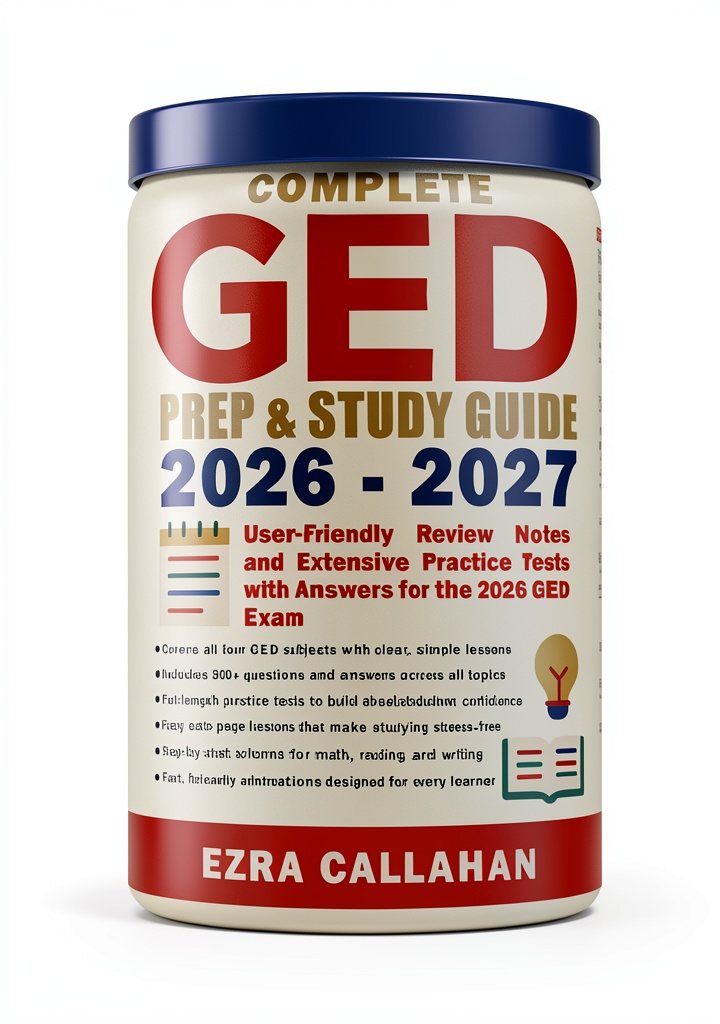 Graduate test prep guide displayed on Kindle device