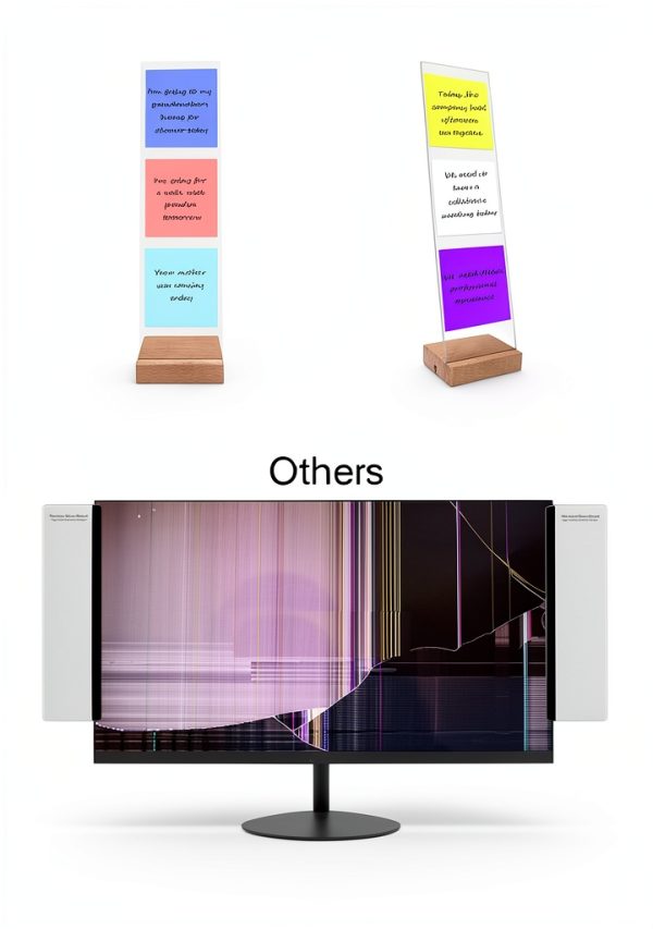 Zovelynta Monitor Memo Board Office Productivity-1