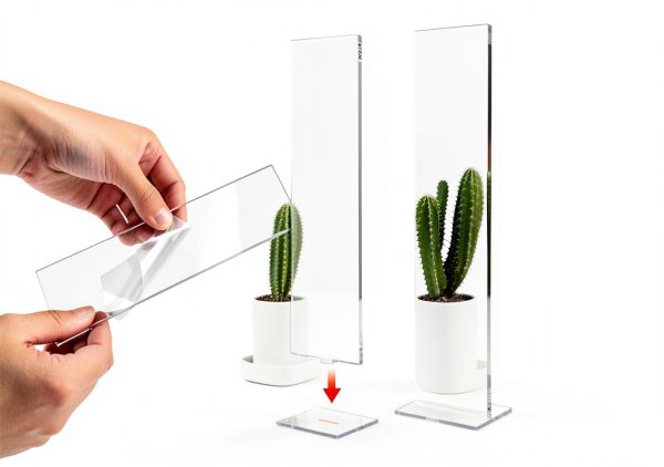 Sorablu Acrylic Memo Holder for Office-5