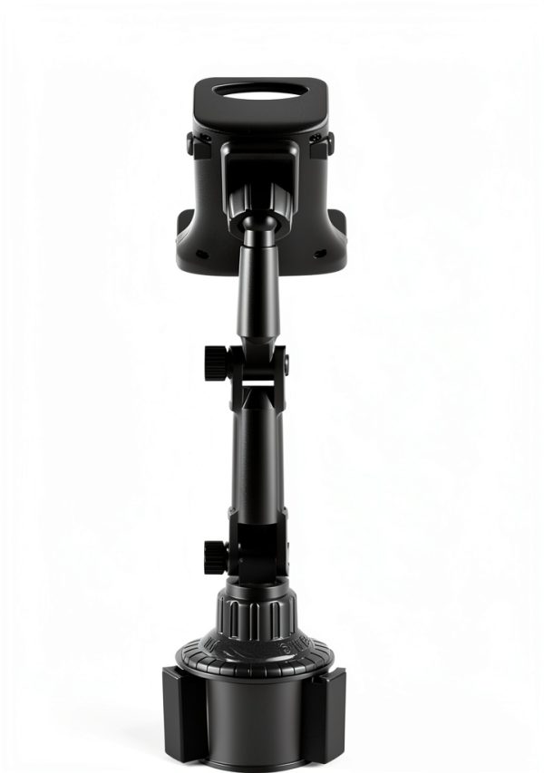 Car Tablet Mount Aourxiv Black Cup Holder Design-2