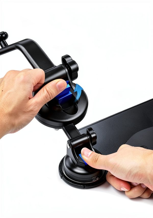 eSamcore Car Tablet Holder Adjustable Black Mount-6