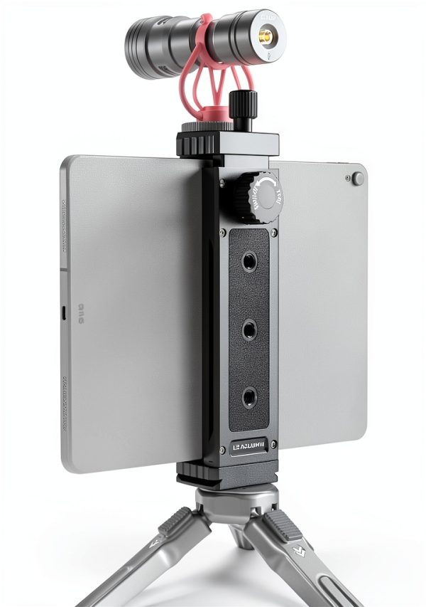 Leaplumin Tablet Tripod Mount Aluminum Gray-0