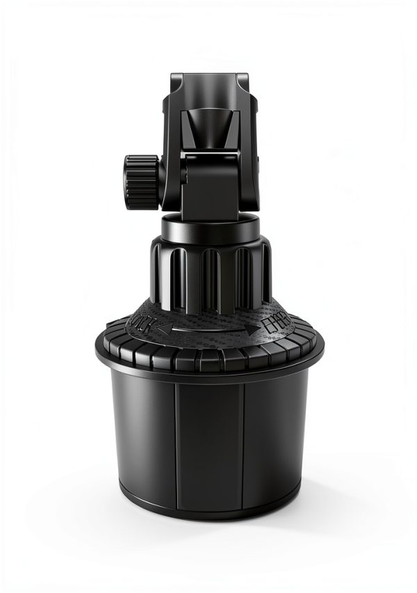 Car Tablet Mount Aourxiv Black Cup Holder Design-1