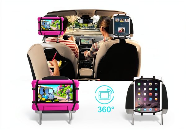 Car Tablet Headrest Mount Arozxin Rotatable-5