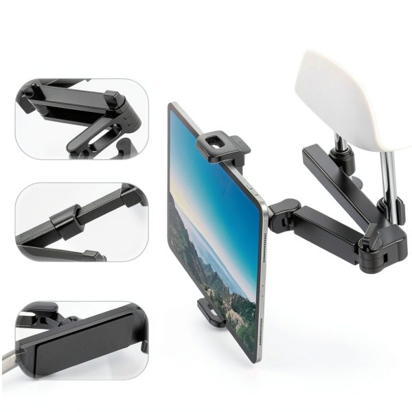 LEGLO Universal Car Tablet Holder Adjustable Black-3
