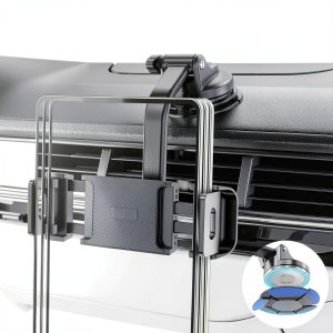 eSamcore Car Tablet Holder Adjustable Black Mount-0