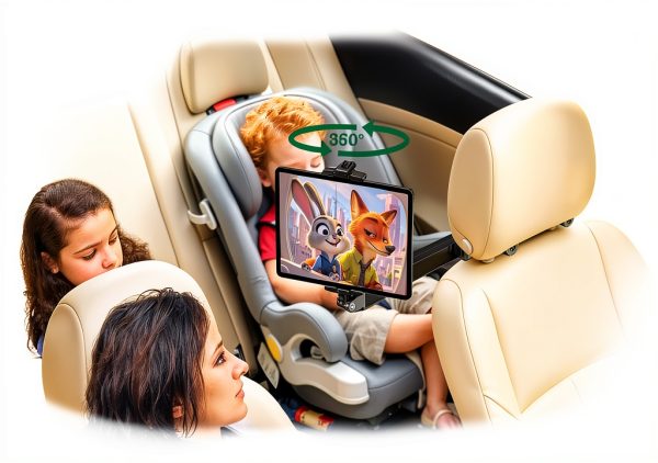 Car Tablet Mount Elitehood Foldable Design-6