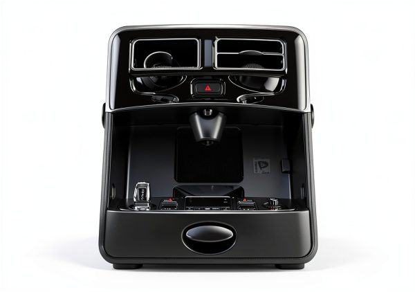 Car Tablet Mount Aourxiv Black Cup Holder Design-6
