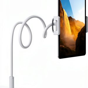 Lamicall Gooseneck Tablet Mount for Bed Black 36in Adjustable Clamp-0