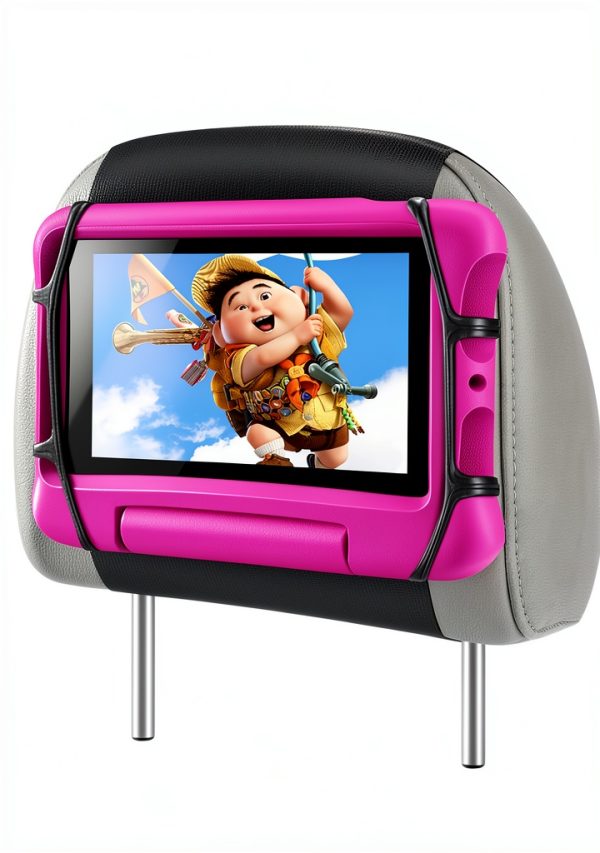 Tablet Car Mount WONNIE Headrest Strap Holder 10.5‑Inch Black-0