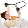 Bokilino Adjustable Black Tablet Mount Gooseneck Stand 33in Arm-2