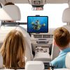 Lamicall Car Headrest Tablet Holder Black Metal Lock Extension Arm-3
