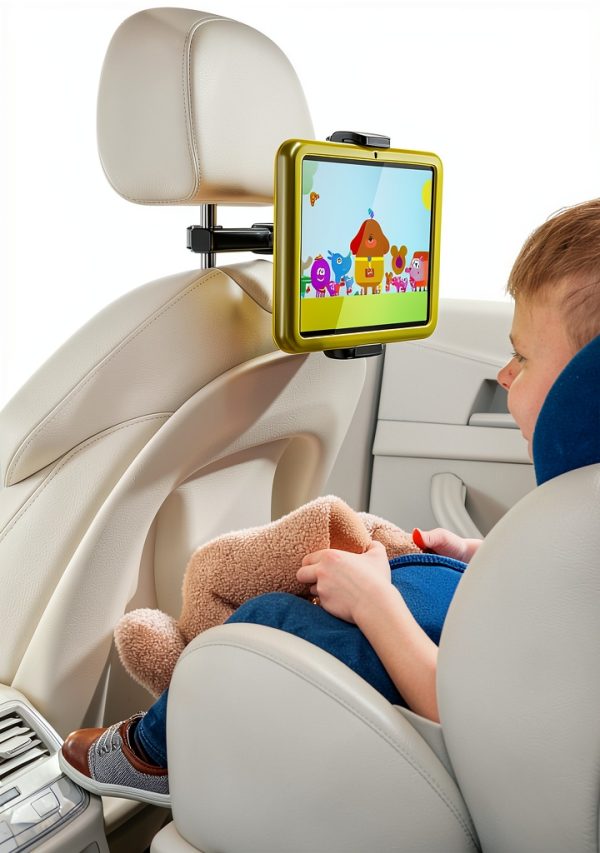 Lamicall Car Headrest Tablet Mount Black Universal 4.7‑13in Adjustable-1