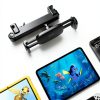 Lamicall Car Headrest Tablet Holder Black Metal Lock Extension Arm-5