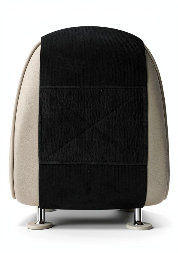 Tablet Headrest Mount Car - Lpoake Elastic Strap, 7-12.9 in, Black-5