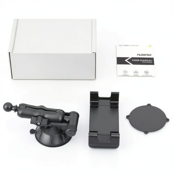 Heng Yehui Adjustable Car Tablet Mount Black Shock‑Resistant 360°-6