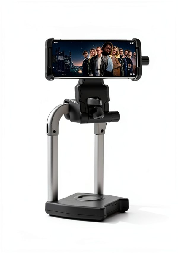 Tablet Mount KDD-734 Adjustable Portable Black Tripod Tablet Holder-4
