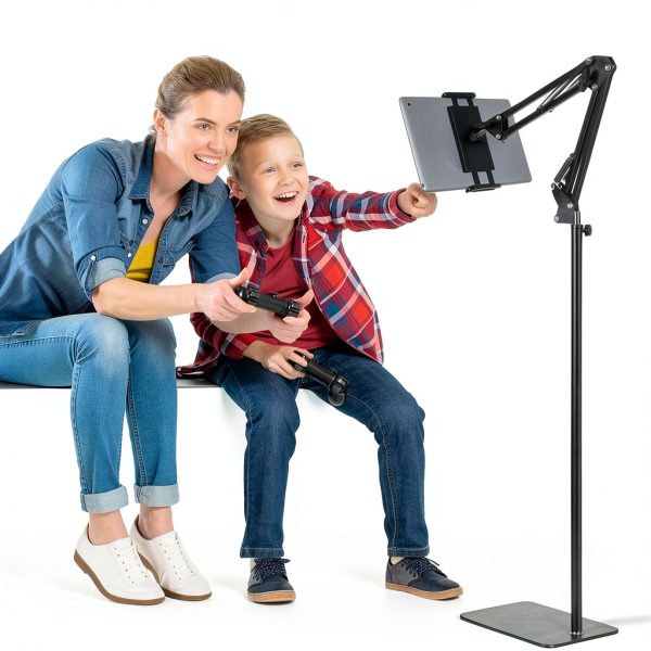 Tablet Floor Stand SAMHOUSING SAM-01 Heavy Base with Adjustable Arm-1