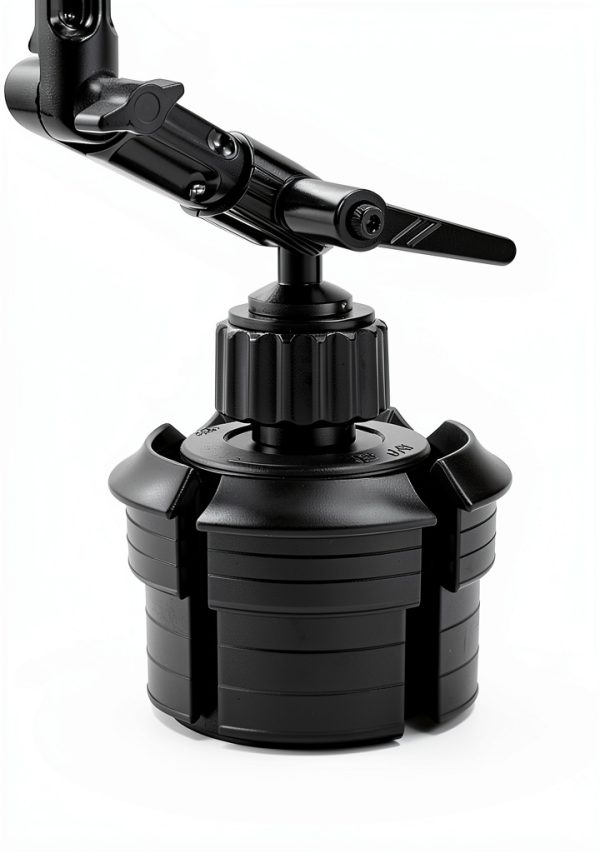 Tablet Cupholder Mount by Mount-It! Aluminum Adjustable Rotating-2
