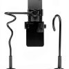Bokilino Adjustable Black Tablet Mount Gooseneck Stand 33in Arm-6