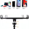 Tablet Holder SRMATE Gooseneck Aluminum Stand Black 33‑Inch-1