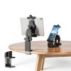 Tablet Mount KDD-734 Adjustable Portable Black Tripod Tablet Holder-2