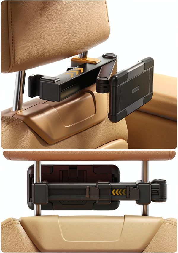 Aomiker Car Tablet Mount Headrest Mount Black Aluminum Lockable Arm-5