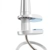 Adjustable Tablet Stand Tryone Aluminum Clamp Mount White Black-5