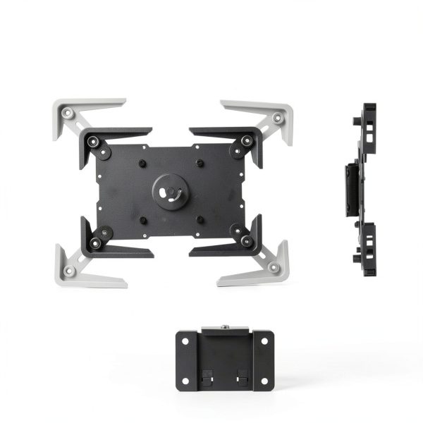 Mount-It! Wall Tablet Holder Black Steel Enclosure 9.7‑13.1″-4