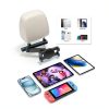 Tablet Car Headrest Mount bokilino 3 in 1 Arm 360° Rotation Black-5