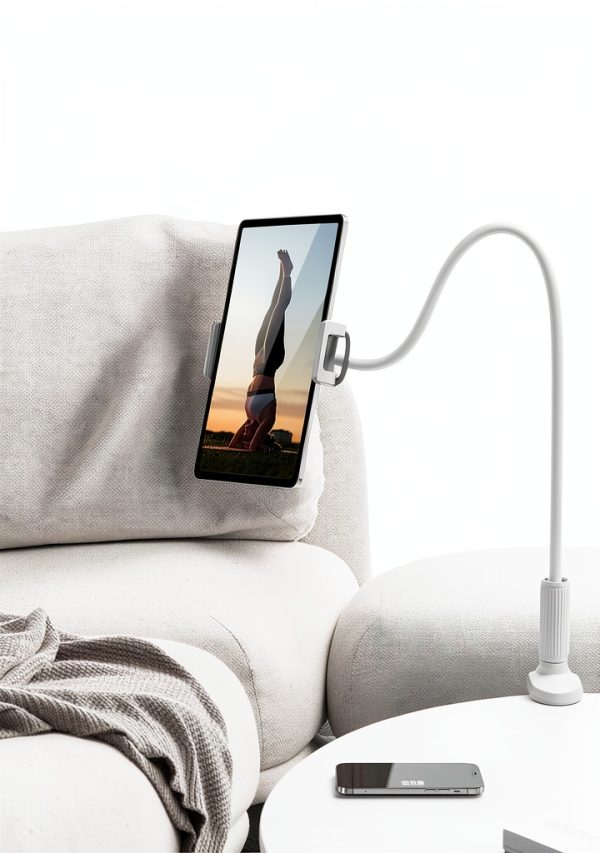 Lamicall Gooseneck Tablet Mount for Bed Black 36in Adjustable Clamp-2